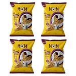 MOM - Meal of the Moment, Salt N Pepper Banana Chips (Pack of 4), 75g each, 75g each, Cholesterol Free | Super Thin & Crispy | No Artifical Flavours | Zero Trans Fat