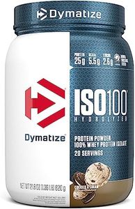 Dymatize Iso-100 Hydrolyzed Whey Protein Isolate 20 Serves Cookies & Cream 640 gram