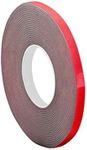 3M VHB Heavy Duty Mounting Tape 5952, 0.5" width x 5yd length (1 Roll)