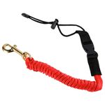 Alomejor Canoe Kayak Paddle Leash Boat Fishing Rod Pole Coiled Lanyard Cord Tie Rope for Kayak Canoe Boat