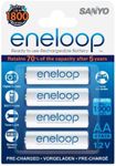 Sanyo 1900mAh AA Eneloop Mignon Battery (Pack of 4)