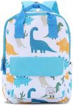 Kids Backpack,VASCHY Lightweight Water Resistant Toddler Backpack for Children,Boys, Kindergarten, Travel Light Blue Dinosaur