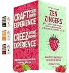 Zen Zingers DIY Righteous Raspberry Gummy Making Kit - Gummy Candy Kit - Silicone Mold, Dropper, Candy Box, Halloween Gummies, Candy Mix, Gummies Finishing Sugar - Righteous Raspberry Candy