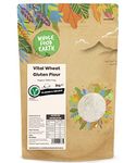 Wholefood Earth - Vital Wheat Gluten Flour - Vegan - GMO Free (3kg)