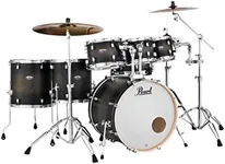 Pearl Drum Set, Satin Black Burst, 