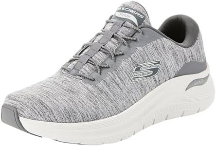 Skechers Men's Arch Fit 2.0 - Upperhand Sneaker, Grey, US 9