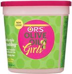 ORGANIC ROOT Stimulator Olive Oil Girls Built-In Protectionplus Hair Pudding, 13 Ounce