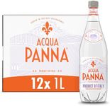 Acqua Panna Natural Spring Water, 33.8 Oz Plastic Bottles (12 Pack)