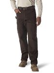 Riggs Workwear by Wrangler Men's Ranger Pant,Dark Brown,34x32