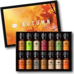 Autumn Set of 14 Premium Grade Fragrance Oils - 10ml