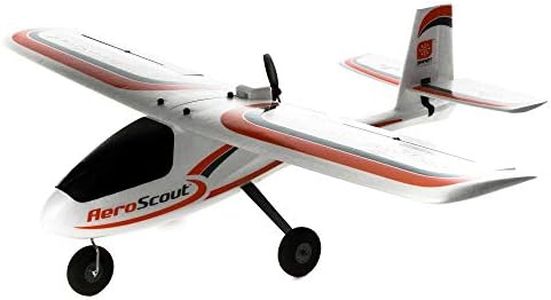 HobbyZone RC Airplane AeroScout S 2 1.1m BNF Basic (Transmitter, Battery and Charger Not Included) HBZ385001, Airplanes Bind and Fly Electric Trainer