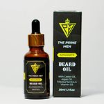 The Prime Men Advance Beard Oil With tribulus terrestris 8 Natural Oils including Vitamin E Nourishment & Strengthening No Sulphates No Parabens (30 ml pack of 1)