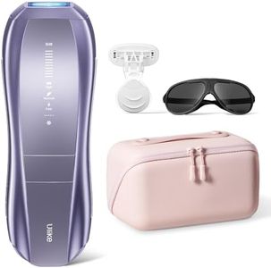 Ulike Laser Hair Removal Air 10 Delux Version IPL for for Women and Men with Ice-Cooling Technology, Nealy Painless and Permanent Hair Reduction, at Home Hair Removal in 10mins with Skin Sensor
