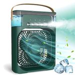PoRtAbLe aIr cOnDiTiOnErS - SmAlL Ac qUiEt pErSoNaL AiR CoOlEr, UsB PoWeReD MiNi dEsKtOp cOoLiNg mIsTiNg fAn, 1 | 2 | 3 TiMeR 3 SmArT SpEeDs,360°aDjUsTmEnT OfFiCe, HoMe, RoOm, CaRvEd dEsIgN A1