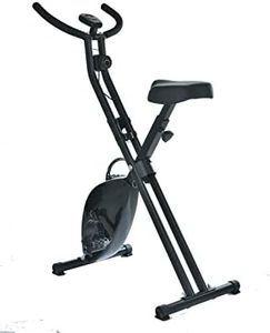 Fitness Master Magnetic Exercise Bike Folding Upright X Bicycle Cycling Fitness Gym Home Train