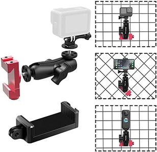 Fence Mount-iPhone Fence Mount Tennis Camera Mount Compatible with GoPro11/10/9/8,iPhone,Phone,Mevo Start and Other Action Cameras for Softball,Tennis,Baseball,Football,Net/Chain Link Games Recording