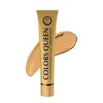 Colors Queen Film Studio Makeup Cover foundation with SPF-30 | Lightweight Texture, Long Lasting Waterproof Foundation | Full Coverage, Hypoallergenic Matte Finish Foundation for Face Makeup (226)