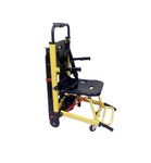 Stair Climbing (Yellow) Wheelchair/Comes with Telescopic Lifter Mechanism /Light weight Transporter Wheelchair Comes with Safety Belt, Flip Up, Armrest for Elderly and Physically Challenged People