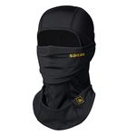 SAITAG Balaclava Ski Mask Winter Balaclava Full Face Cover for Ski Snowboard Motorcycle Outdoor Work Men's Masks Black