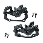 1 Pair Bike Mechanical Disc Brake,Universal Front and Rear Mechanical Disc Brake Calipers for Mountain Bikes,Folding Bikes,Road Bikes