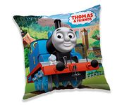 Jerry Fabrics Decorative Throw Pillows for Kids 40 x 40cm Character Cushion, Polyester, Thomas and Friends 2, 40 x 40 x 5 cm