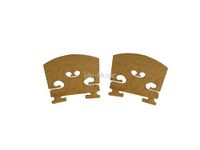 2 Full-size 4/4 Maple Violin Bridges