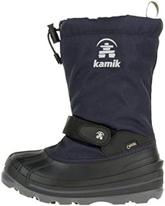 Kamik Waterbug8g, Unisex Kids’ Snow Boots, Blue Navy Marine NVY, 9.5 (10 US)