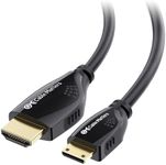 Cable Matters High Speed HDMI to Mini HDMI Cable (Mini HDMI to HDMI) 4K Resolution Ready 25 Feet