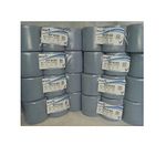 Blue Centre feed Embossed Rolls Wiper Paper Towel Centrefeeds 48 rolls(8 PACKS)x