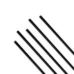 Aopin 3mm(OD) Carbon Fiber Rod for RC Airplane Matte Pole US, Length 200mm, Solid, 5pcs