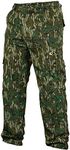 Mossy Oak Camo Lightweight Hunting Pants for Men Camouflage Clothing, Large, Greenleaf, Greenleaf, Large