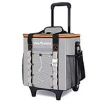 INSMEER Collapsible Rolling Cooler 