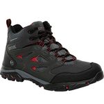 Regatta Mens Holcombe IEP Mid Rise Walking Hiking Boots, Red, Red, 8 UK