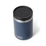 YETI Rambler 16 oz (473 ml) Insulated Food Jar (Navy) – Leakproof Stainless Steel Food Flask for Hot & Cold Meals – Dishwasher Safe Soup Flask with MagVent Lid – 5 Year Warranty
