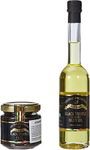 La Rustichella Black Truffle Paté and Black Truffle Olive Oil Set, 190 g