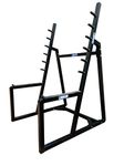 RISE UP™ Squat Stand 2/2 Frame with Shoulder Press, Bench, Biceps Rowing bar { Capicity up to 300 kg }
