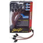 Stinger SI4412 12-Foot of 4-Channel 4000 Series RCA Interconnect Cables