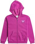 Roxy Wildest Dreams Girls' Zipped Sweatshirt (Pack of 1)