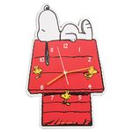 Vandor 85189 Peanuts Snoopy Shaped Deco Wall Clock