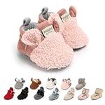 Tuoting Infant Baby Girl Shoes, Baby Mary Jane Flats Princess Dress Shoes Soft Baby Crib Shoes