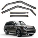 iSpeed Wind Deflectors For Range Rover Sport mk1 L320 2005-2012 5 Door SUV 4pc set - Keep Your Car Ventilated in Rain - Reduce Wind Turbulence - Tinted In-Channel Type