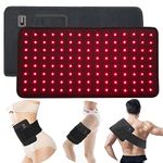 Naviocean Red Light for Body Belt Device, Red Light and 850nm Near Infrared Light, Wearable Pad Deep Wrap with Timer,