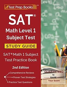 SAT Math Level 1 Subject Test Study Guide: SAT Math 1 Subject Test Practice Book [2nd Edition]