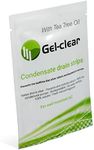 Gel-clear Green condensate drain strips for air conditioning units