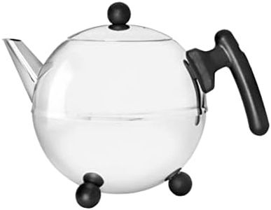 Bredemeijer Duet Bella Ronde Teapot 1.2 L Matt Black Double-Walled