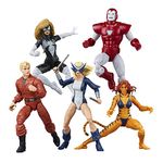 Hasbro Marvel Legends Series The West Coast Avengers, 5-Pack of Comics 15-cm Marvel Legends Action Figures