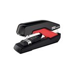 Rapid Omnipress Compact Stapler with 30 Sheet Capacity (Black and Red)