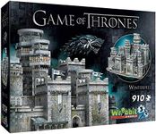 Wrebbit 3D Game of Thrones: 3D Winterfell 910 Pieces Jigsaw Puzzle