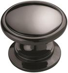 Amerock | Cabinet Knob | Black Nick