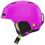 Giro Ledge MIPS Ski Helmet - Snowboard Helmet for Men, Women and Youth - Matte Purple Shelter - L (59-62.5cm)